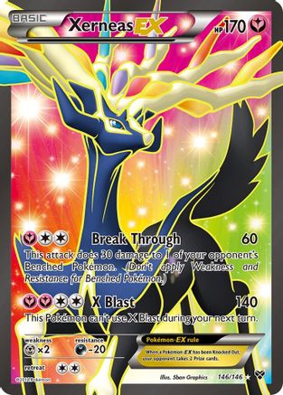 Xerneas-EX [146] (XY) Holofoil