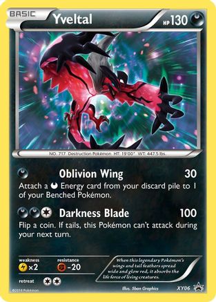 Yveltal [XY06] (XY Black Star Promos) Holofoil