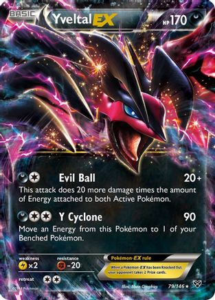 Yveltal-EX [79] (XY) Holofoil