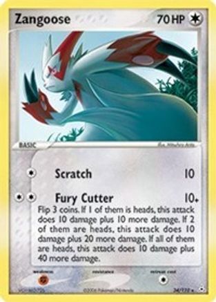 Zangoose [34] (Holon Phantoms)