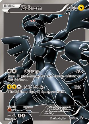 Zekrom (Full Art) 114/114 - Black and White Holofoil