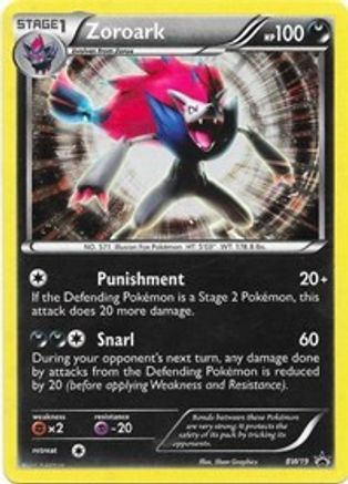 Zoroark [BW19] (BW Black Star Promos) Holofoil