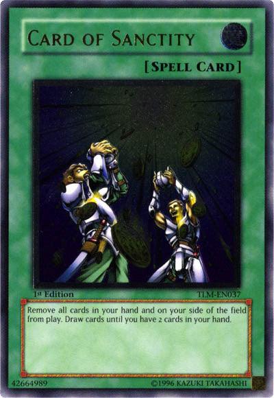Card of Sanctity [TLM-EN037] Ultimate Rare - Josh's Cards