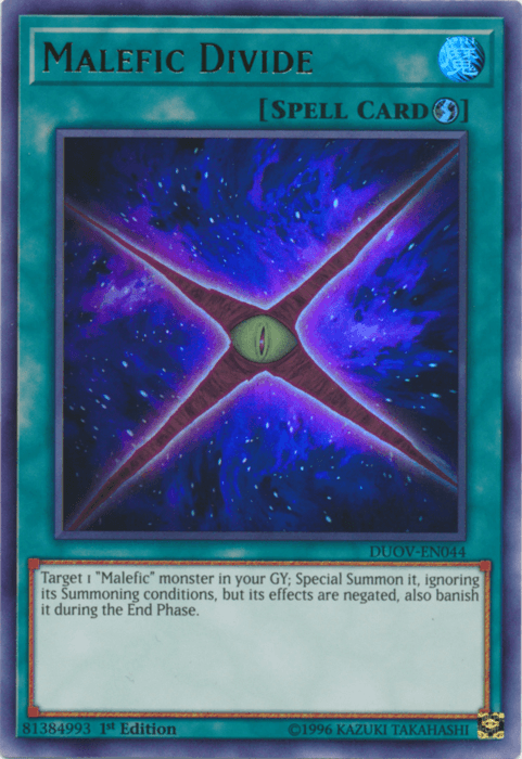 Malefic Divide [DUOV-EN044] Ultra Rare - Josh's Cards