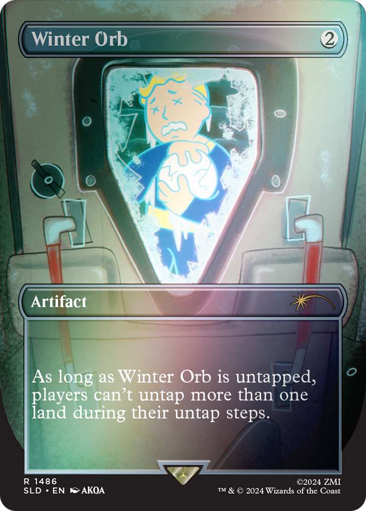 Winter Orb (SLD-1486★) - Secret Lair Drop (Borderless) Foil