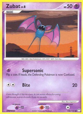 Zubat [108] (Mysterious Treasures)