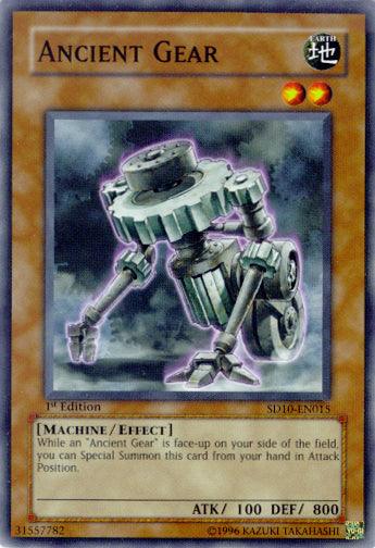 Ancient Gear [SD10-EN015] Common - Josh's Cards