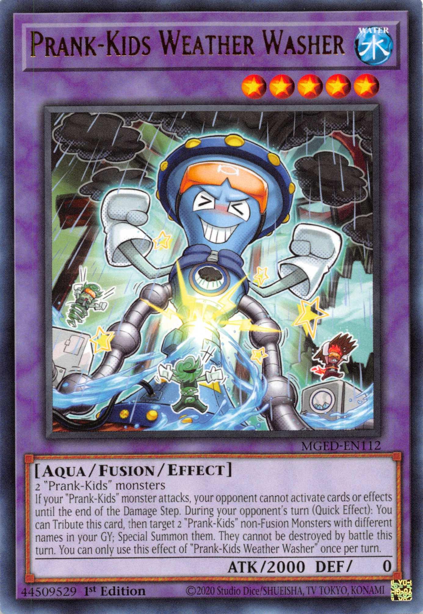 Prank-Kids Weather Washer [MGED-EN112] Rare - Josh's Cards