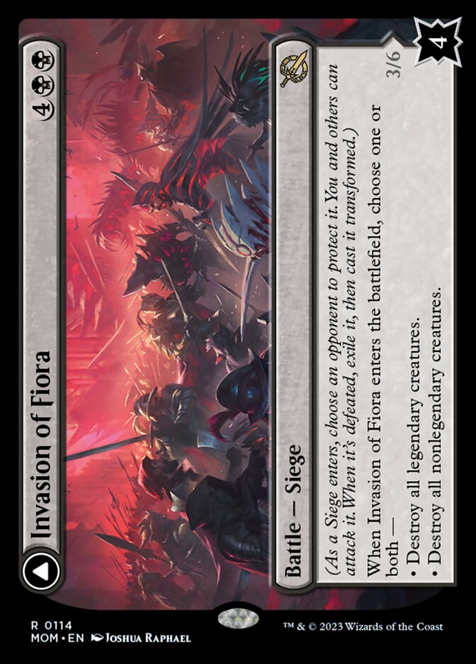 Invasion of Fiora // Marchesa, Resolute Monarch (MOM-114) - March of the Machine