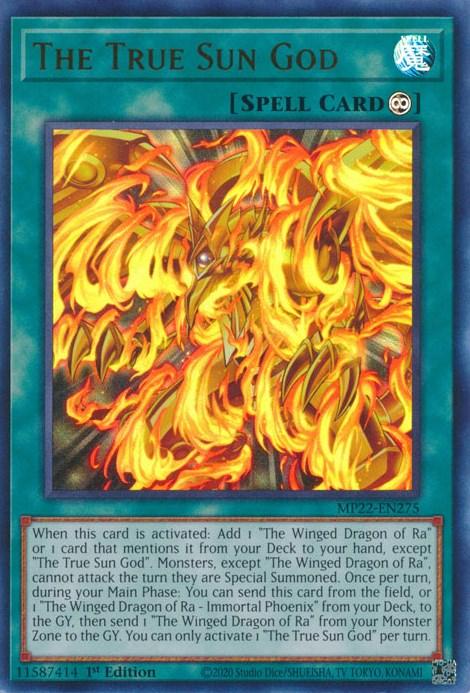 The True Sun God [MP22-EN275] Ultra Rare - Josh's Cards