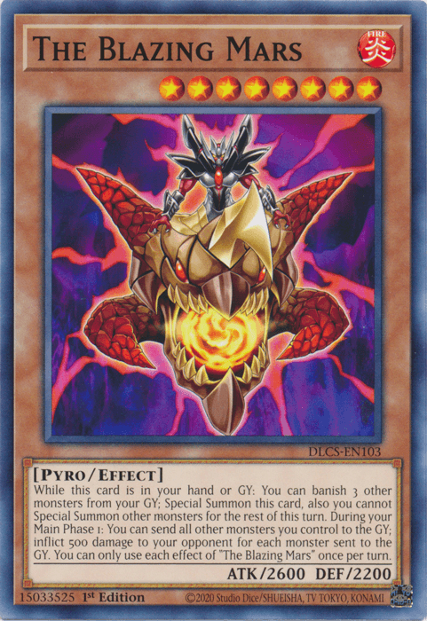 The Blazing Mars [DLCS-EN103] Common - Josh's Cards