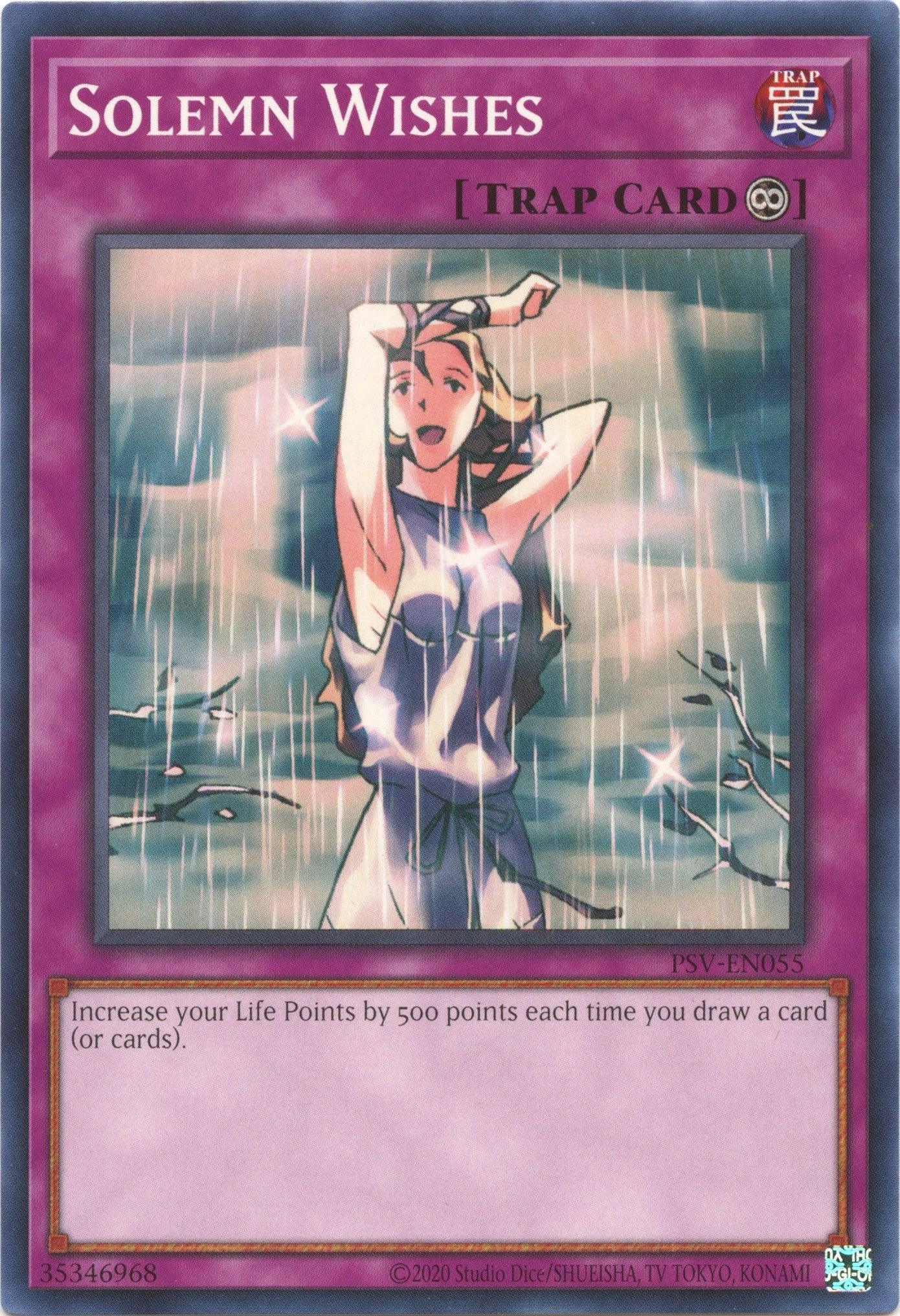 Solemn Wishes (25th Anniversary) [PSV-EN055] Common - Josh's Cards