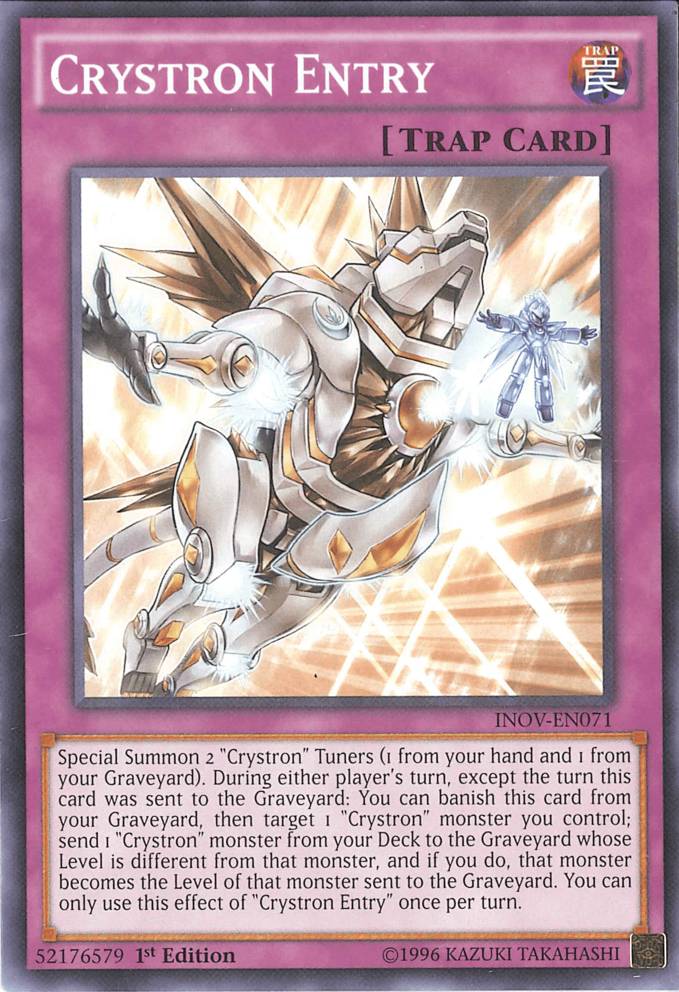 Crystron Entry [INOV-EN071] Common - Josh's Cards