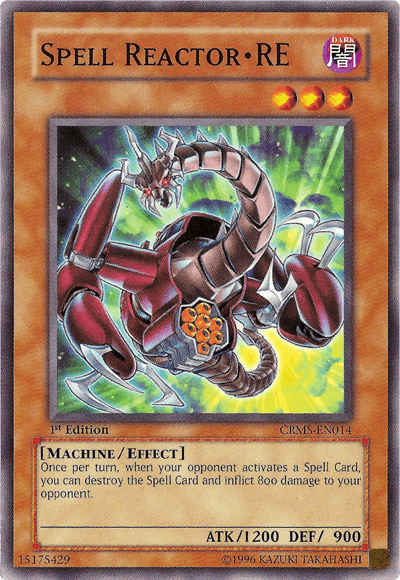 Spell Reactor - RE [CRMS-EN014] Common - Josh's Cards