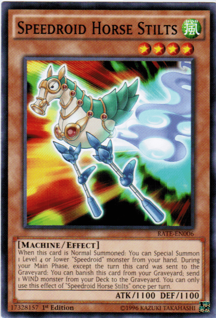 Speedroid Horse Stilts [RATE-EN006] Common - Josh's Cards