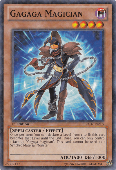 Gagaga Magician [BP01-EN218] Starfoil Rare - Josh's Cards