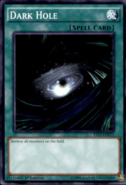 Dark Hole [YS15-ENF13] Shatterfoil Rare - Josh's Cards