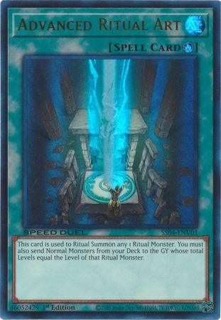 Advanced Ritual Art [SS04-ENV01] Ultra Rare - Josh's Cards