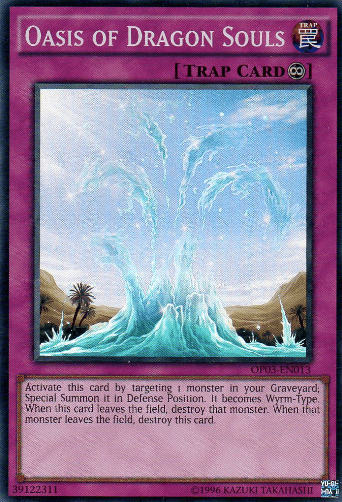 Oasis of Dragon Souls [OP03-EN013] Super Rare - Josh's Cards