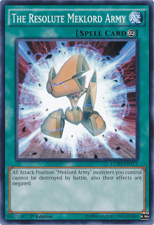 The Resolute Meklord Army [LC5D-EN171] Common - Josh's Cards
