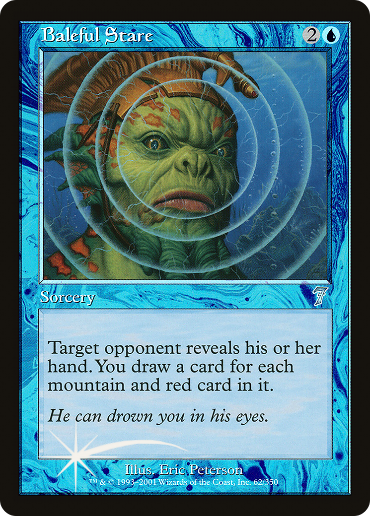 Baleful Stare [Seventh Edition] Foil