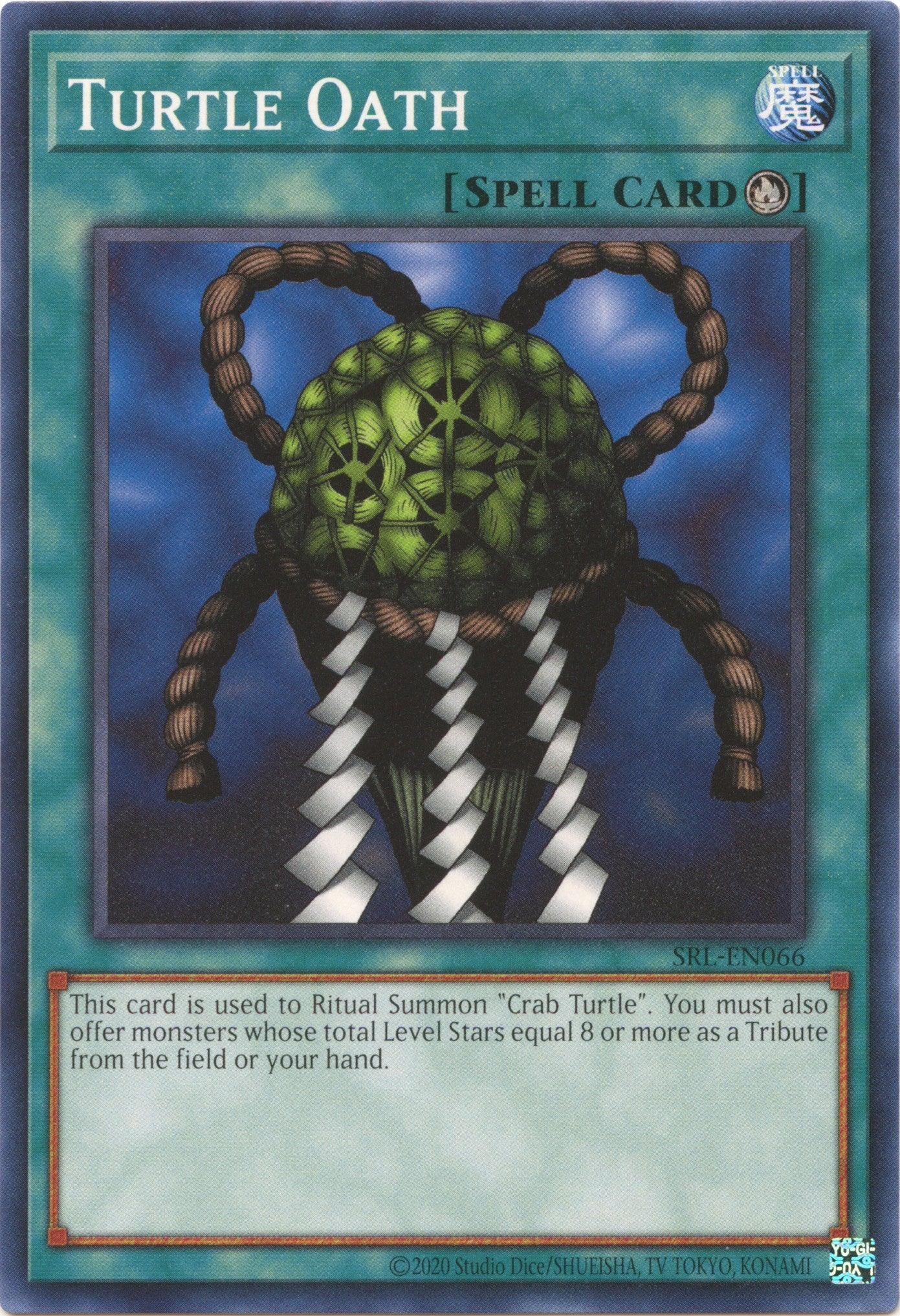 Turtle Oath (25th Anniversary) [SRL-EN066] Common - Josh's Cards