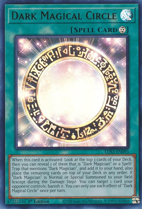 Dark Magical Circle [LDS3-EN093] Ultra Rare - Josh's Cards