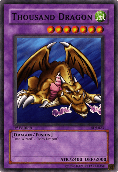 Thousand Dragon [SDJ-023] Common - Josh's Cards