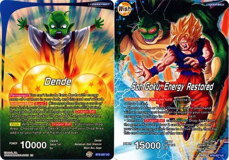 Dende // Son Goku, Energy Restored (BT6-027) [Destroyer Kings] Parallel Foil
