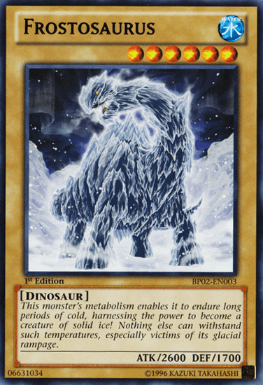 Frostosaurus [BP02-EN003] Rare - Josh's Cards