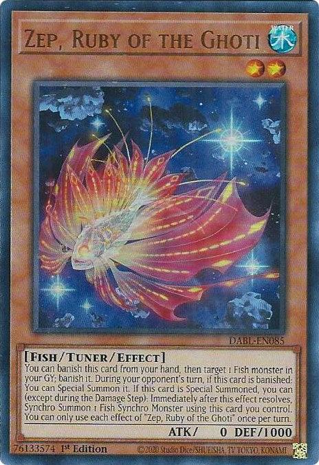 Zep, Ruby of the Ghoti [DABL-EN085] Ultra Rare - Josh's Cards
