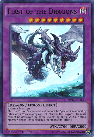 First of the Dragons [MP15-EN162] Super Rare - Josh's Cards