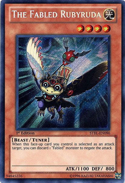 The Fabled Rubyruda [STBL-EN096] Secret Rare - Josh's Cards