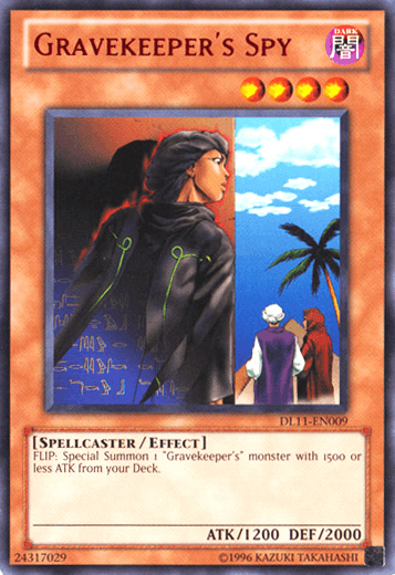 Gravekeeper's Spy (Red) [DL11-EN009] Rare - Josh's Cards