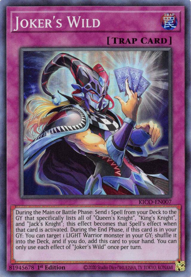 Joker's Wild (Super Rare) [KICO-EN007] Super Rare - Josh's Cards