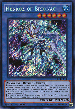 Nekroz of Brionac [THSF-EN014] Secret Rare - Josh's Cards