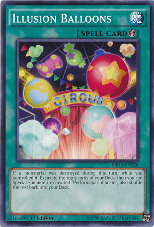 Illusion Balloons [MP15-EN226] Common - Josh's Cards