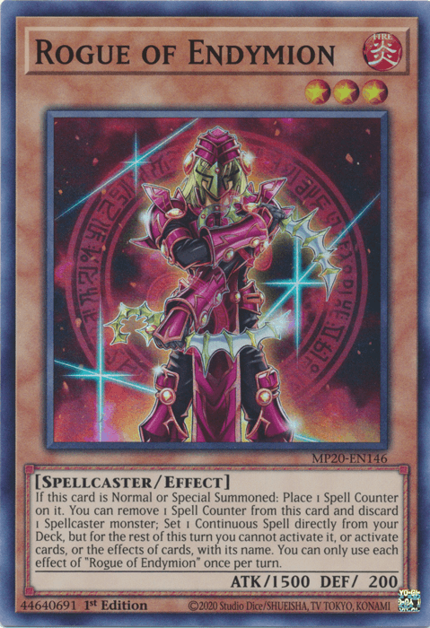 Rogue of Endymion [MP20-EN146] Super Rare - Josh's Cards
