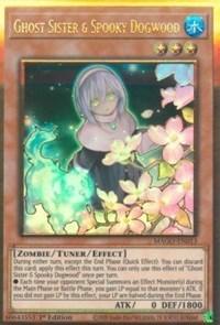 Ghost Sister & Spooky Dogwood (Alternate Art) [MAGO-EN013] Gold Rare - Josh's Cards