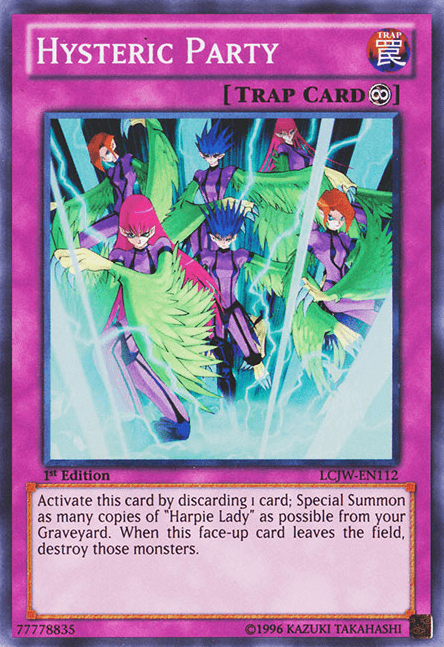 Hysteric Party [LCJW-EN112] Super Rare - Josh's Cards