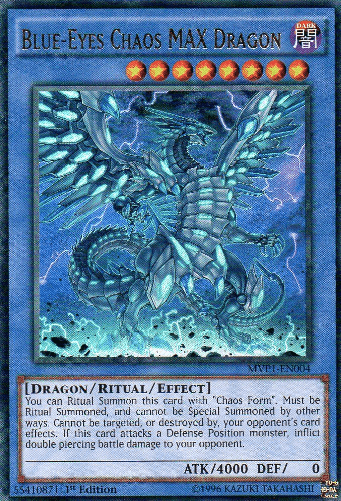 Blue-Eyes Chaos MAX Dragon [MVP1-EN004] Ultra Rare - Josh's Cards