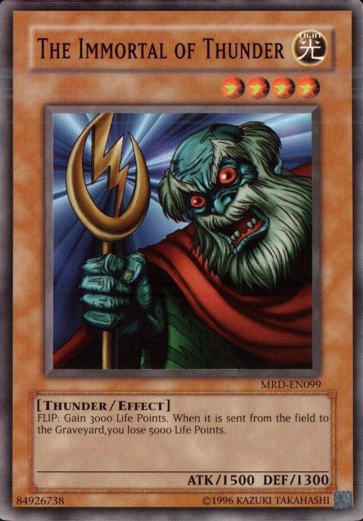 The Immortal of Thunder [MRD-EN099] Common - Josh's Cards