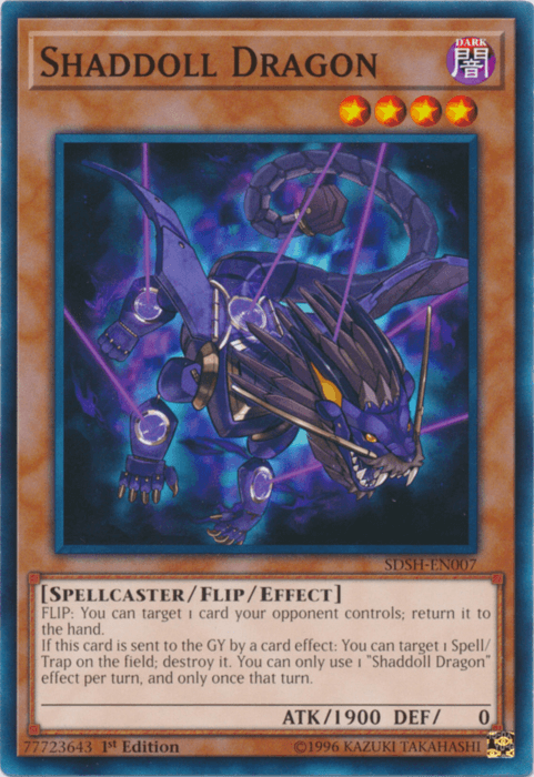 Shaddoll Dragon [SDSH-EN007] Common - Josh's Cards