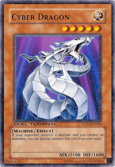 Cyber Dragon [DTP1-EN009] Rare - Josh's Cards