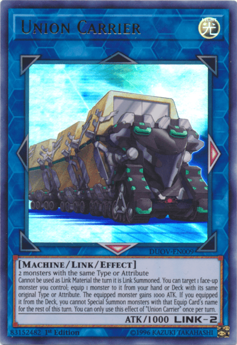 Union Carrier [DUOV-EN009] Ultra Rare - Josh's Cards