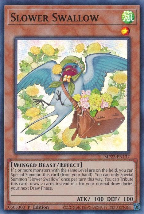 Slower Swallow [MP22-EN137] Super Rare - Josh's Cards