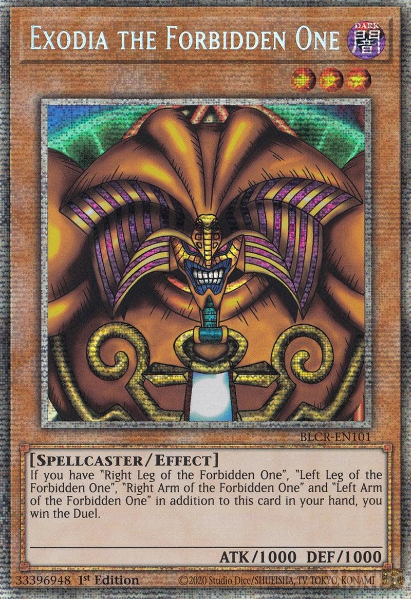 Exodia the Forbidden One [BLCR-EN101] Starlight Rare - Josh's Cards