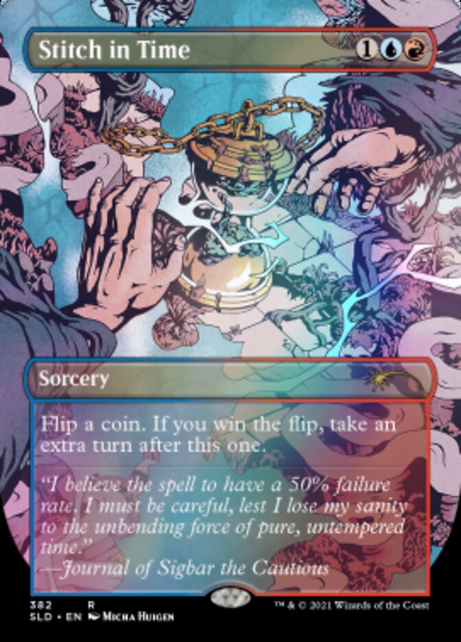 Stitch in Time // Stitch in Time (SLD-382) - Secret Lair Drop (Borderless) Foil