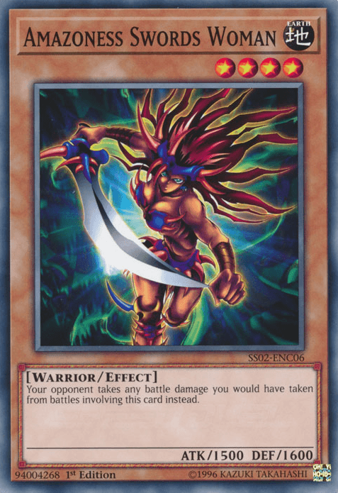 Amazoness Swords Woman [SS02-ENC06] Common - Josh's Cards