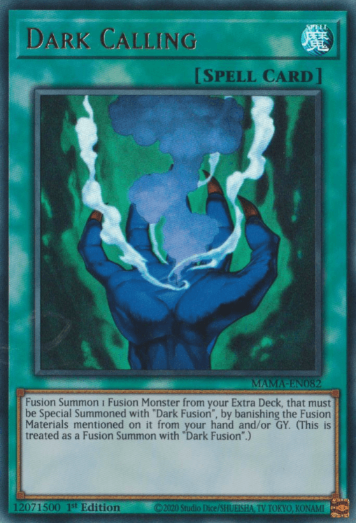 Dark Calling [MAMA-EN082] Ultra Rare - Josh's Cards